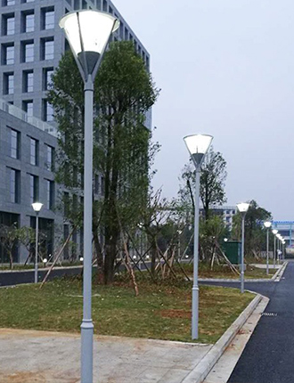 Beihai China Electronics Beibu Bay Information Port Led Courtyard Light Project